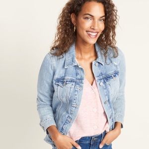woman’s jean jacket